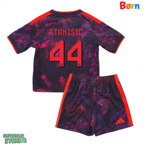 Bayern Munich Josip Stanisic #44 Replika Babytøj Tredje sæt Børn 2026-27 Kortærmet (+ Korte bukser)